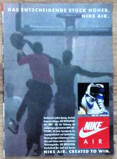 Nike Air Werbung 1989 